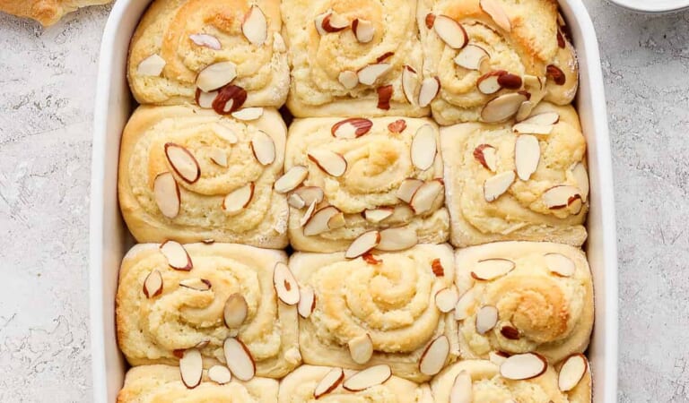 Almond Croissant Cinnamon Rolls