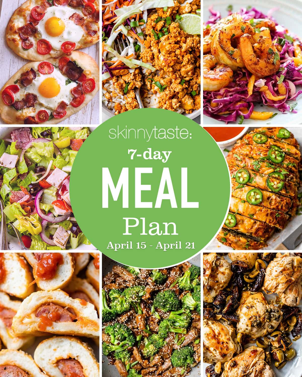 meal plan images for the week